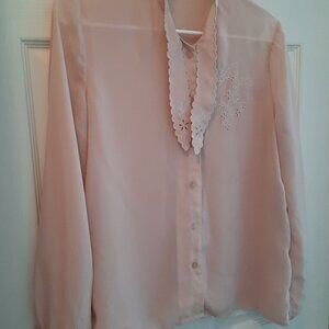 Georgette Fabric with Embroidery Blouse